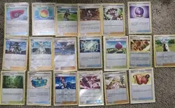 Pokemon TCG Reverse Holo Trainer Card Lot Of 19 (2018-2022) - Image 1