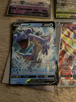 Pokemon V Max, GX Card Lot - Featuring Alcremie, Lapras & More - Image 2