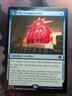The Enigma Jewel Locus of Enlightenment - LCI - 0055 - MTG - TCG Card - Image 1