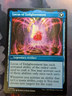 The Enigma Jewel Locus of Enlightenment - LCI - 0055 - MTG - TCG Card - Image 2