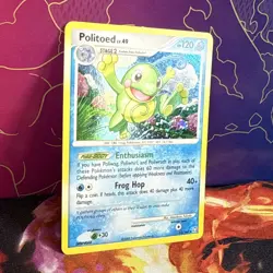 Politoed Holo Rare Pokemon TCG Card 12/146 Legends Awakened - Image 3