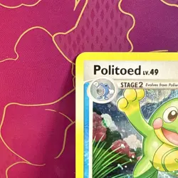 Politoed Holo Rare Pokemon TCG Card 12/146 Legends Awakened - Image 4