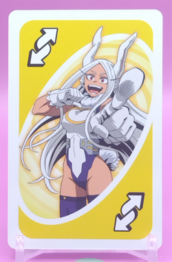 Usagiyama Rumi/ My Hero Academia Card Game UNO Japanese Toei Anime Rare YE a - Image 1