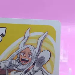 Usagiyama Rumi/ My Hero Academia Card Game UNO Japanese Toei Anime Rare YE a - Image 4