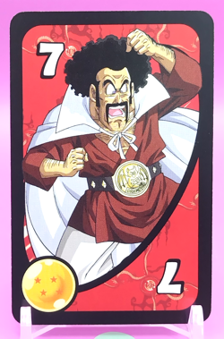 Mr. Satan/ Dragon Ball Z Card Game UNO Special Rules Japanese Toei Anime RE - Image 1