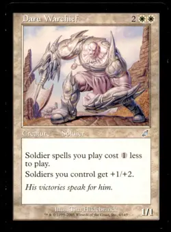MTG Daru Warchief LP Light Play Scourge [2690] - Image 1
