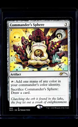 2021 MTG Magic The Gathering SLD Secret Lair Drop #203 Commanders Sphere - Image 1