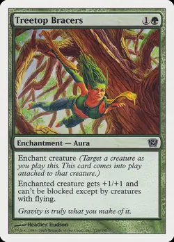 Magic the Gathering MTG - Treetop Bracers - Ninth Edition - LP - Image 1