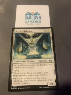 Duskmourn: House of Horror - Fear of Abduction - MTG - NM - Image 1