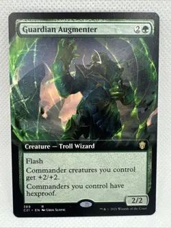 MTG - Guardian Augmenter (Extended Art) Commander 2021 Regular NM Pack Fresh - Image 1
