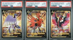 Pokemon - PSA 10 Sequential Set - Galarian Articuno & Zapdos & Moltres -Japanese - Image 1