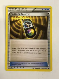 Pokemon TCG Fates Collide Random Receiver 109/124 Near Mint - Image 1