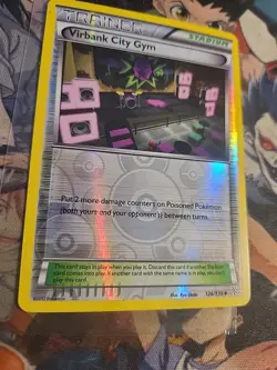 Pokemon Plasma Storm Virbank City Gym Reverse Holo #126/135 LP - Image 2