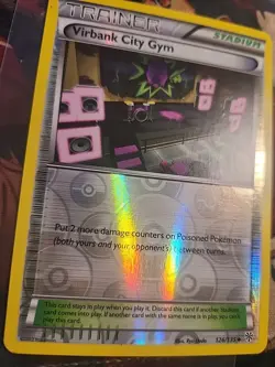 Pokemon Plasma Storm Virbank City Gym Reverse Holo #126/135 LP - Image 5