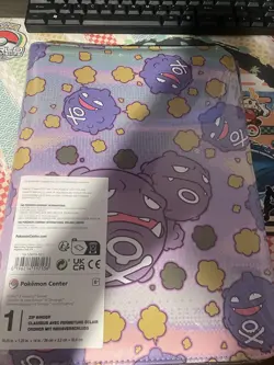 Pokemon TCG: Koffing & Weezing Sunset Binder Pokemon Center Excusive - Image 1
