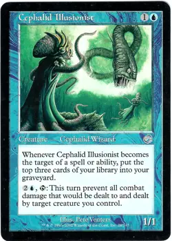 (2X) Cephalid Illusionist Torment Uncommon - MTG Magic the Gathering Card - Image 1