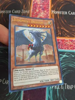 Yugioh Judgment Dragon BLLR-EN041 Ultra Rare 1st Edition Near Mint - Image 2
