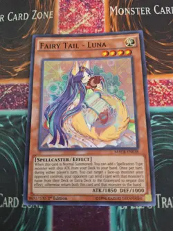 Yugioh Fairy Tail - Luna MACR-EN038 Super Rare 1st Edition Near Mint - Image 1