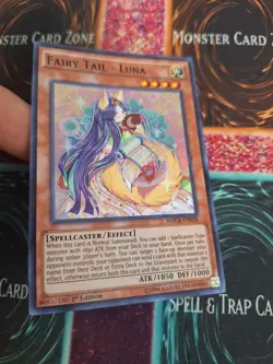 Yugioh Fairy Tail - Luna MACR-EN038 Super Rare 1st Edition Near Mint - Image 2
