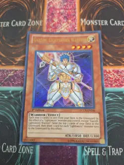 Yugioh Garoth, Lightsworn Warrior LCGX-EN246 Ultra Rare 1st Edition Near Mint - Image 1