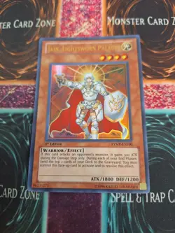 Yugioh Jain, Lightsworn Paladin RYMP-EN100 Ultra Rare 1st Edition Near Mint - Image 1