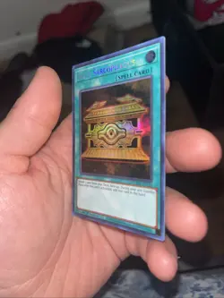 Gold Sarcophagus MAMA-EN110 Secret Pharaoh's Rare Yugioh Card English NEAR MINT - Image 2
