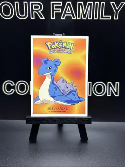 Pokemon Card Lapras 131 Sticker Dunkin Boomer Regular LP - Image 1