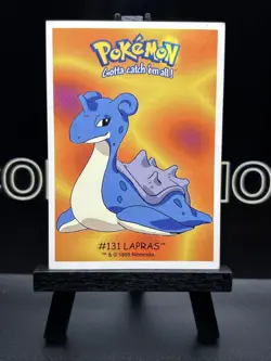 Pokemon Card Lapras 131 Sticker Dunkin Boomer Regular LP - Image 2