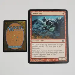 Orcish Spy Magic: 8th Edition Oversize Box Topper Card 2003 NM Vintage MTG - Image 1