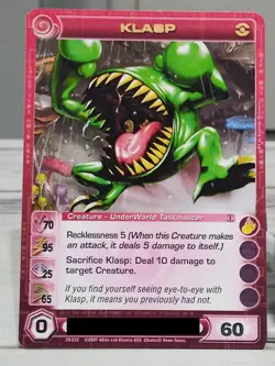 Staluk - Klasp - Hive Call - 1st Edition Rare Chaotic Overworld Card CCG TCG - Image 2
