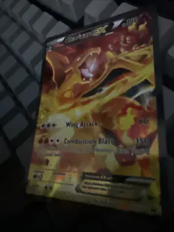 Pokemon Charizard EX Card XY121 Promo Trading Card Game - Image 2