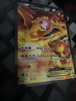 Pokemon Charizard EX Card XY121 Promo Trading Card Game - Image 3