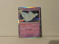 Pokemon TCG Togekiss Holo Rare Card Sv03: Obsidian Flames 085/197 - Image 1
