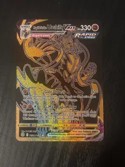 Rapid Strike Urshifu VMAX TG30/TG30 Secret Rare Brilliant Stars Pokemon Card - Image 1