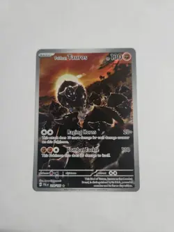 Paldean Tauros 218/193 - Pokemon TCG Paldea Evolved Illustration Rare- M/LP Card - Image 1
