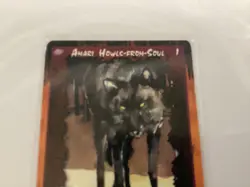 AMARI HOWLS-FROM-SOUL : RAGE UNLIMITED CCG Character card, White Wolf 1995 TCG - Image 2