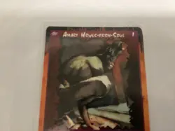 AMARI HOWLS-FROM-SOUL : RAGE UNLIMITED CCG Character card, White Wolf 1995 TCG - Image 5