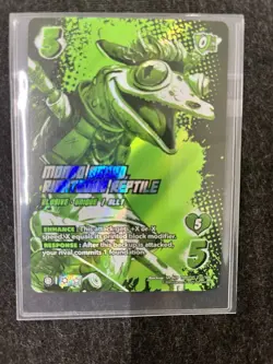 TMNT Teenage Mutant Ninja Turtles UVS Universus SR Alternate Art Ooze Card - Image 1
