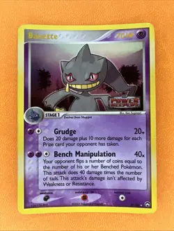 Banette - 4/108 - Reverse Holo Stamped - Ex Power Keepers - Pokemon Card - LP - Image 1