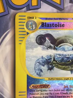 Blastoise 4/165 Expedition - Reverse Holo Rare - Pokemon Holo E-reader Card - NM - Image 5