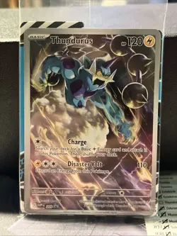 Pokemon TCG - Thundurus SVP209 Full Art Sealed Card From Black Bolt - Image 1