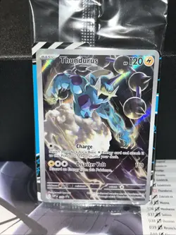 Pokemon TCG - Thundurus SVP209 Full Art Sealed Card From Black Bolt - Image 2