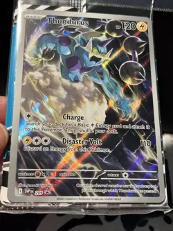 Pokemon TCG - Thundurus SVP209 Full Art Sealed Card From Black Bolt - Image 4