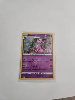 Espeon Holo Pokemon Card - SWSH 174 Fusion Strike Promo (2021) - Near Mint - Image 1