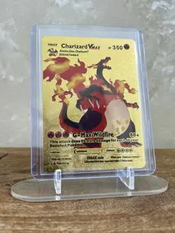 Charizard VMAX HP350 Gold Foil Pokemon Card 143/293 - 🔥Collector’s RARE - Image 1