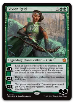 Vivien Reid #234 (NM) Foundations FDN Magic MTG - Image 1
