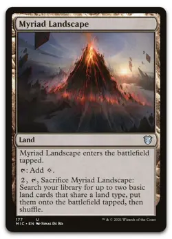 Myriad Landscape #177 (NM) Midnight Hunt MIC Magic MTG - Image 1