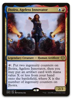 Jhoira, Ageless Innovator #202 (NM) Dominaria United DMU Magic MTG - Image 1