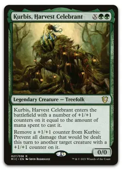 Kurbis, Harvest Celebrant #27 (NM) Midnight Hunt MIC Magic MTG - Image 1