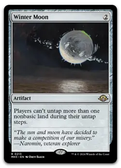 Winter Moon #213 (NM) Modern Horizons 3 MH3 Magic MTG - Image 1